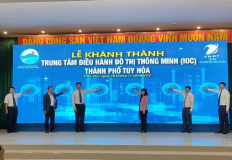 Khánh thành Trung tâm điều hành đô thị thông minh (IOC) TP. Tuy Hoà 